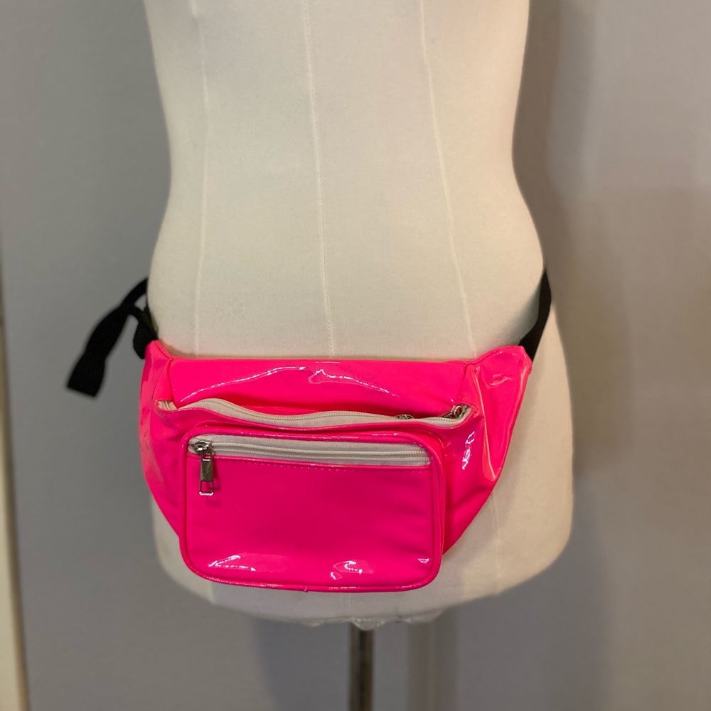 Neon pink Fanny pack